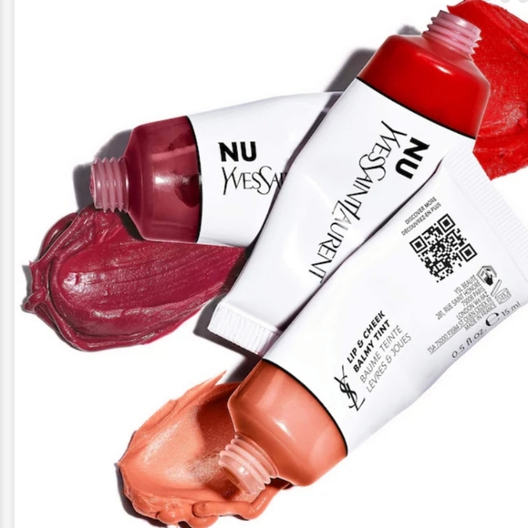 YSL NU LIP & CHEEK BALMY TINT with Hyaluronic Acid in NU PINCH - Picture 7 of 8